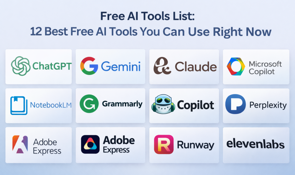 Free AI Tools List