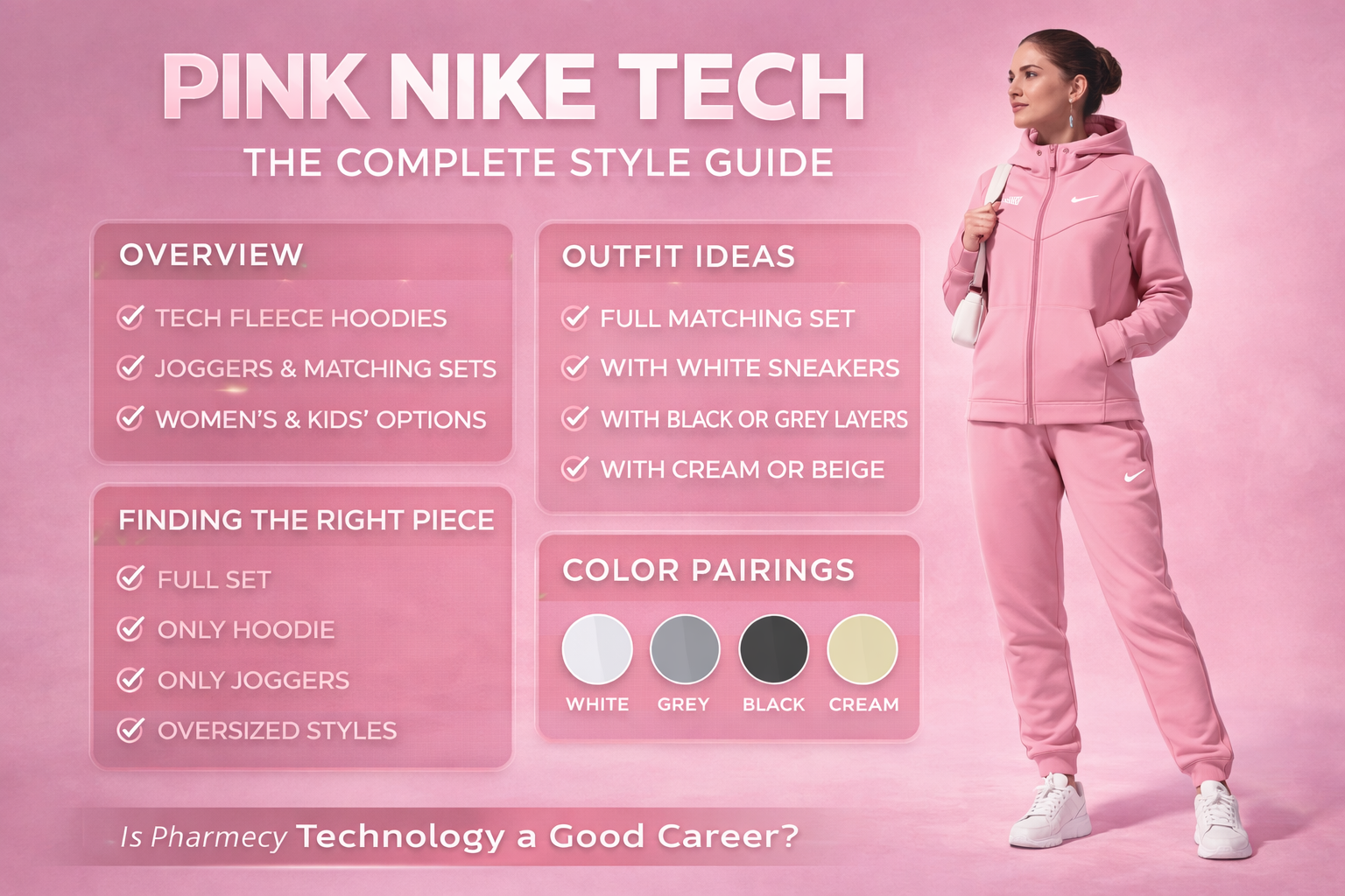 Pink Nike Tech: The Complete Style Guide