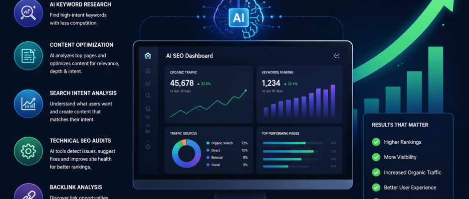 AI Search Optimization Tools Improve SERP Rankings