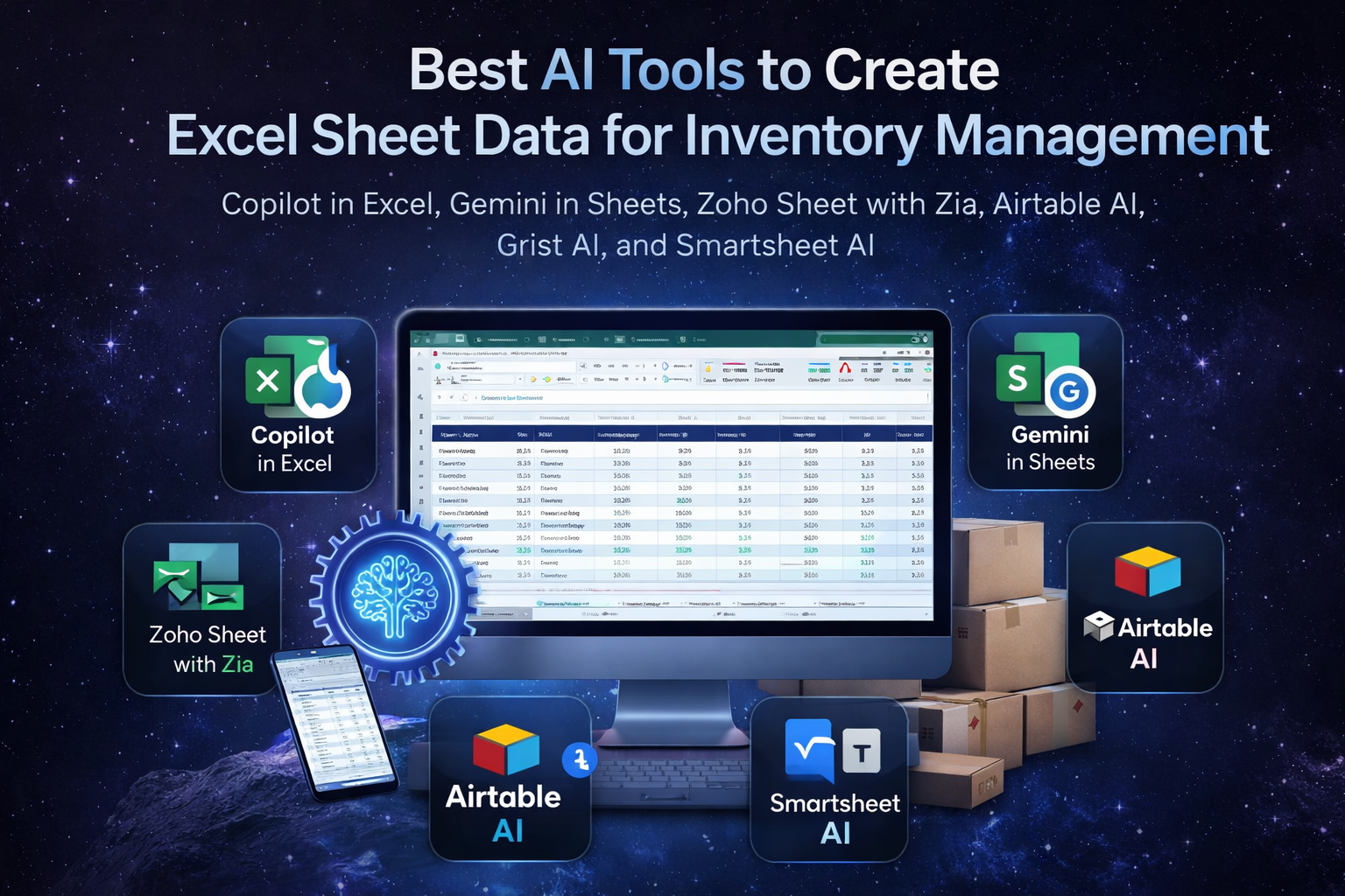 Best AI Tool to Create Excel Sheet Data for Inventory Management